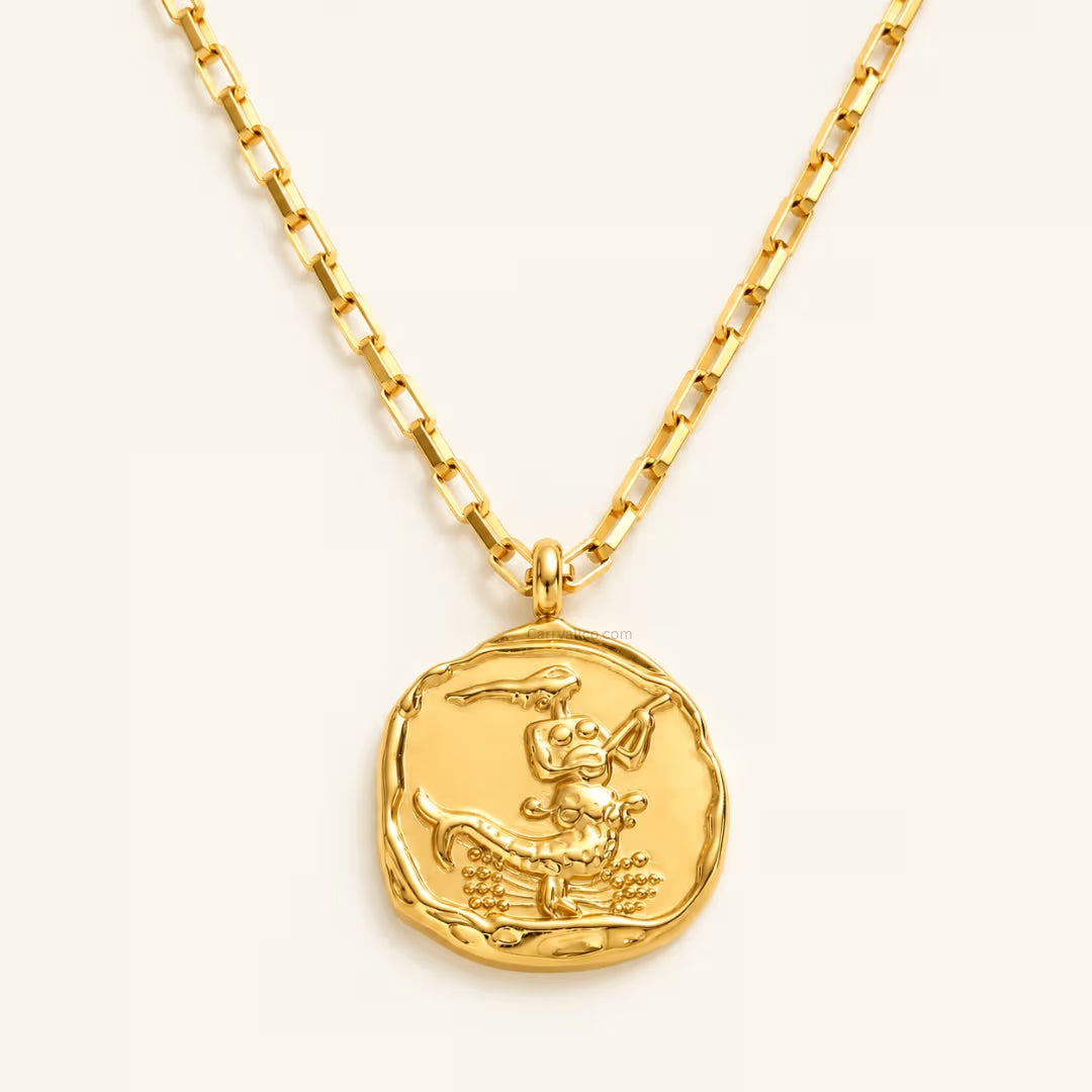 Virgo Zodiac Necklace