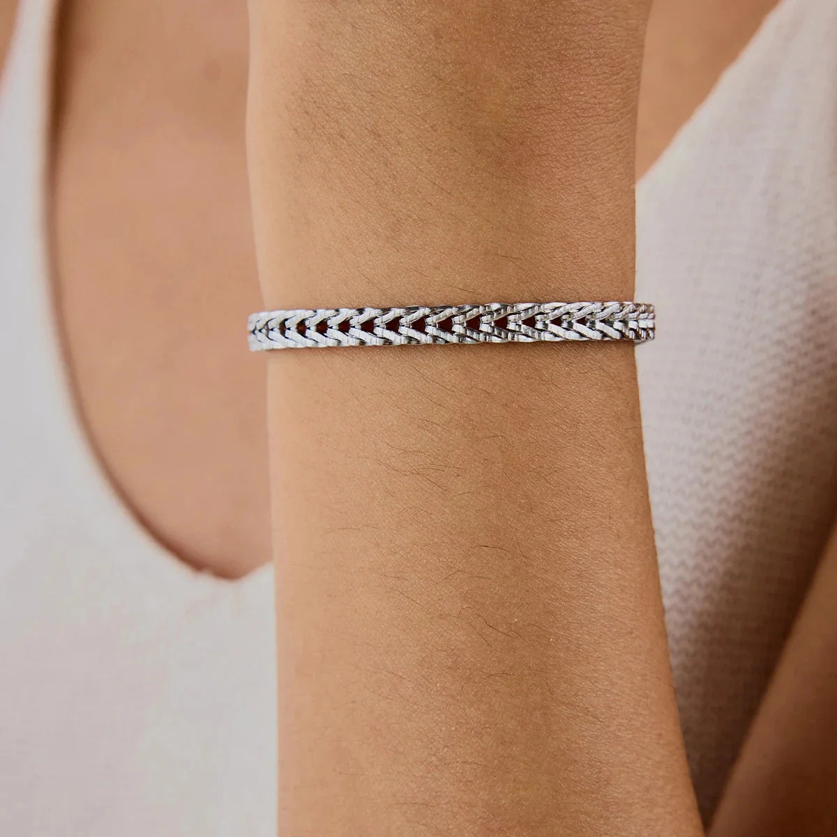 Woven Wheat Chain Bracelet