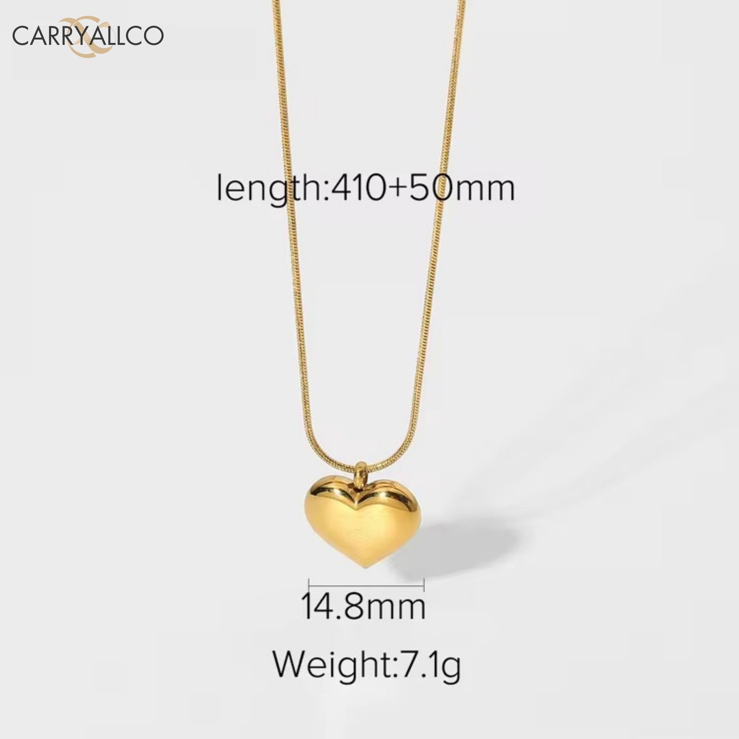 Carryallco Demi-Fine Gold-Plated Snake Chain Necklace