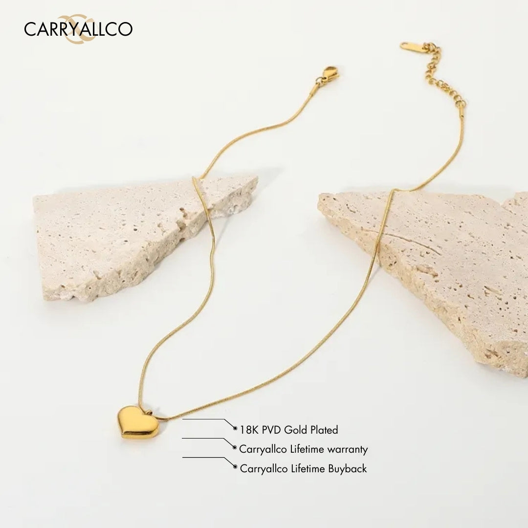 Carryallco Demi-Fine Gold-Plated Snake Chain Necklace