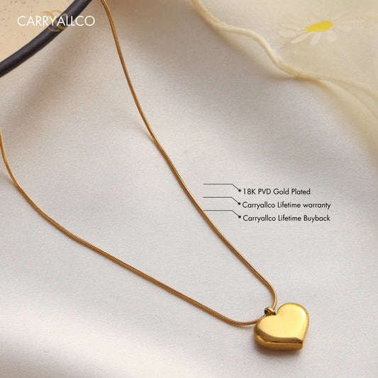 Carryallco Demi-Fine Gold-Plated Snake Chain Necklace
