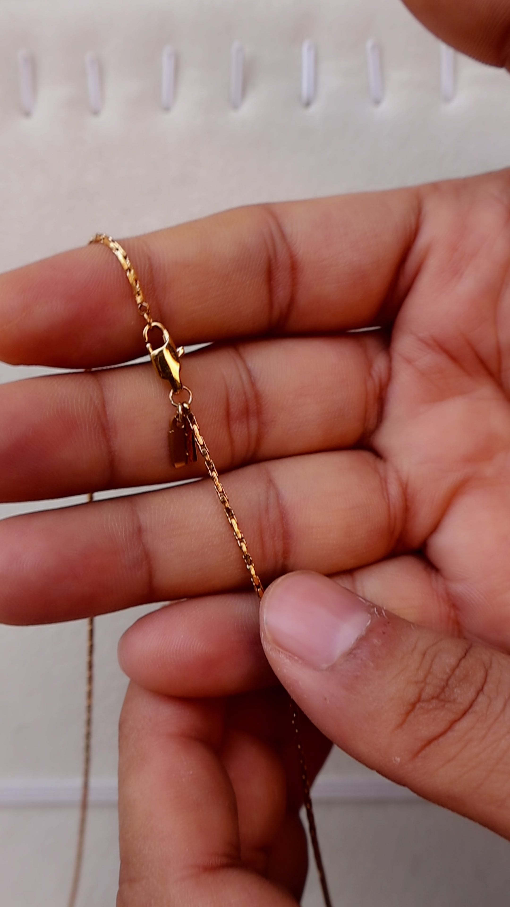 18K Gold Plated Stainless Steel Snake Wire Chain Necklace