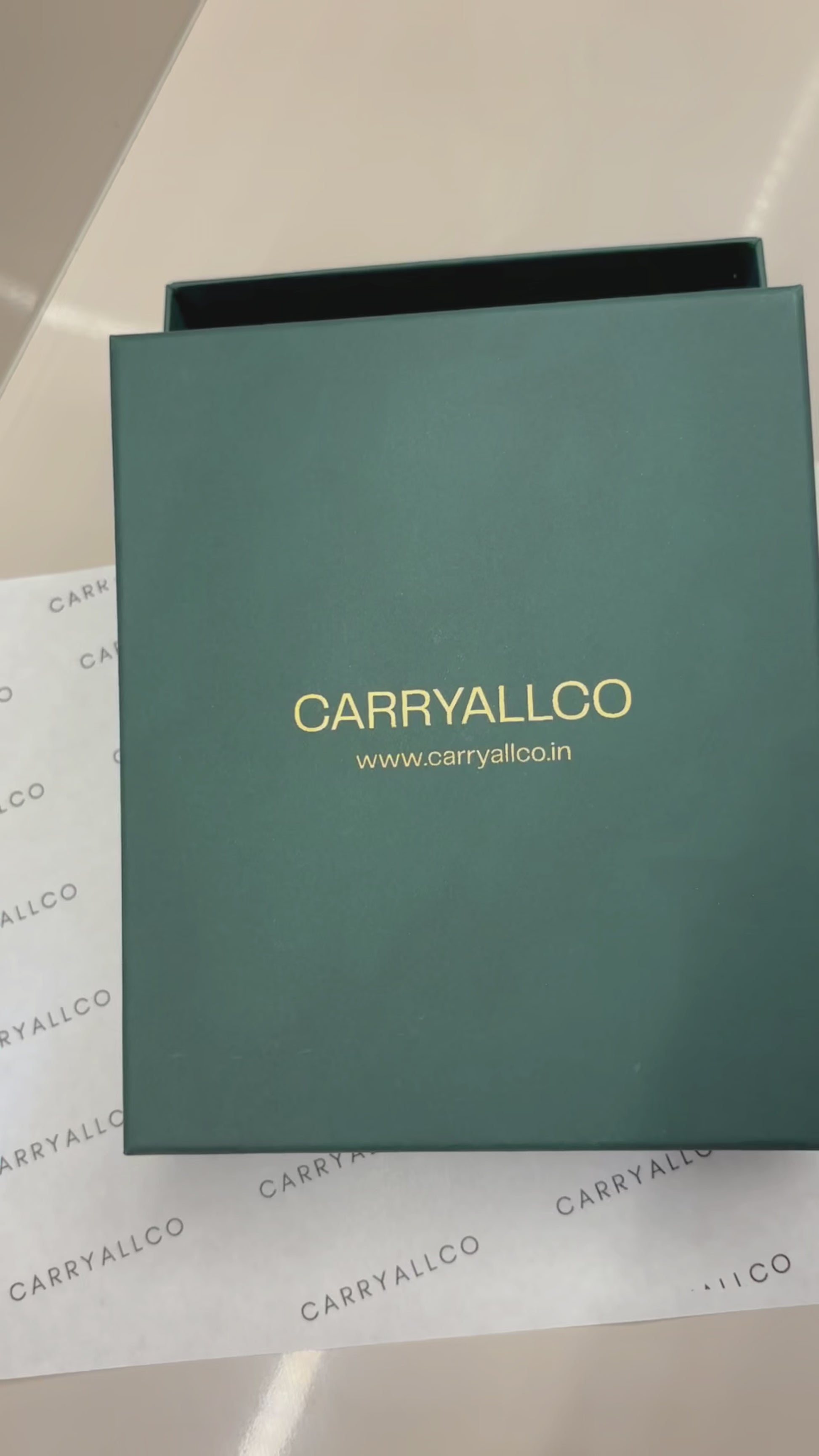 Carryallco Luminous White American Diamond Necklace Set video