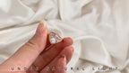 Bold Triangle Sparkle Ring – 18K Gold Plated Statement Jewellery