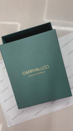 Carryallco Crimson Charm Leaf Accent American Diamond Necklace Set