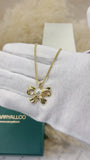 18K Gold Plated Aurora Pearl Bow Pendant – Demi-Fine