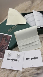 Carryallco Pure Pearl Minimalist Studs